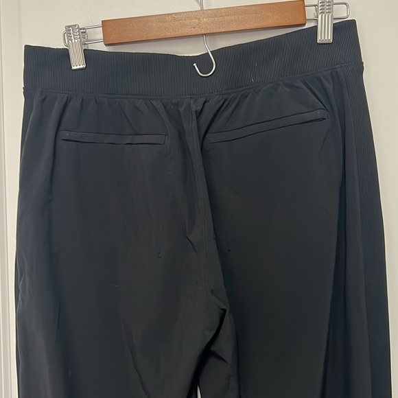Athleta Brooklyn Pants Womens Black Stretch Elastic Waist Pockets size 6 - Picture 6 of 10